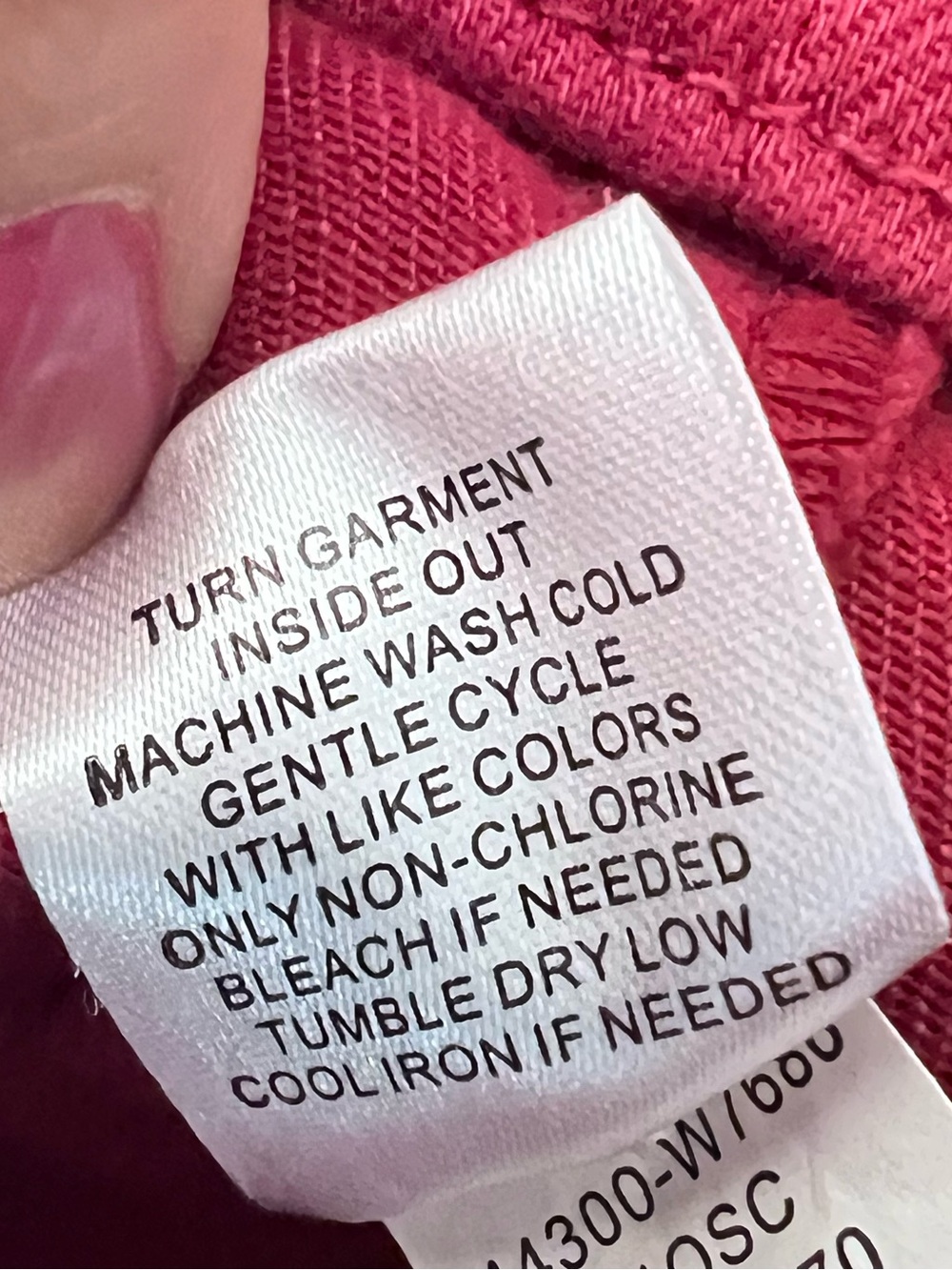ONE WORLD Raspberry Zip-Front Jean Jacket - Picture 10 of 11